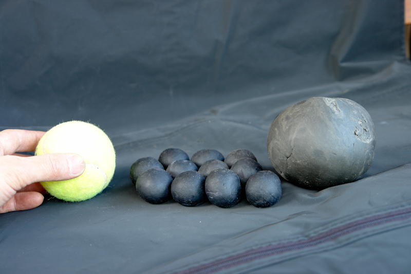 消しゴムのかすを数年かけて集めた３