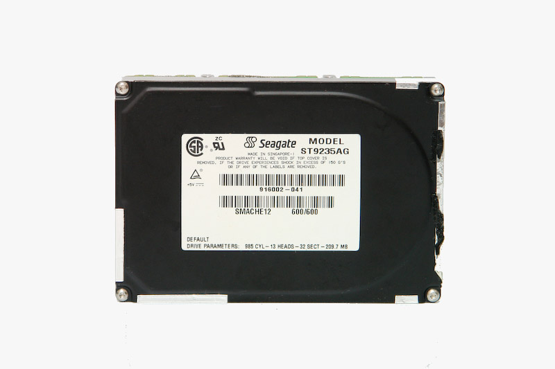 NEC PC-9801NS/E（98NOTE SX/E)。80386SX-16MHz。elecom EN-200N,内部はseagateのST9235AG