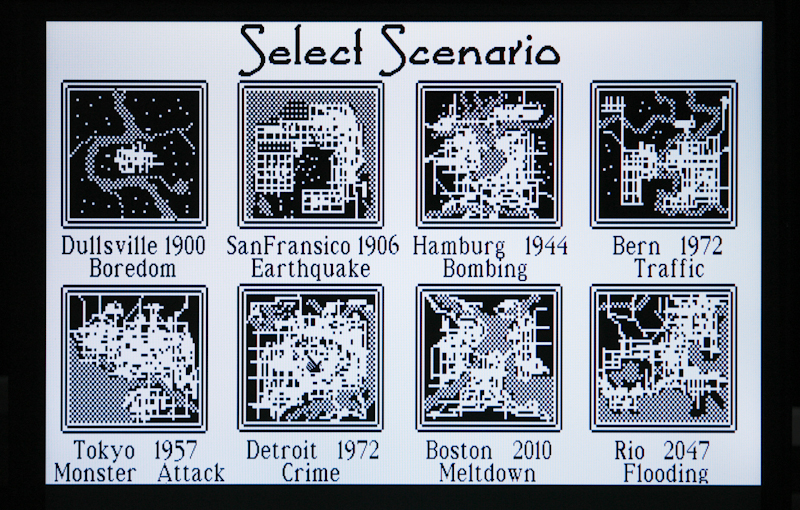 MS-DOS時代のsimcity（シムシティー）画像3