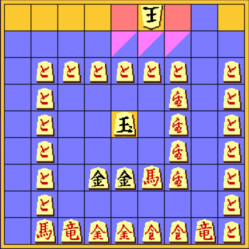 斜め上の新しい将棋の囲い・浮気報道囲い2