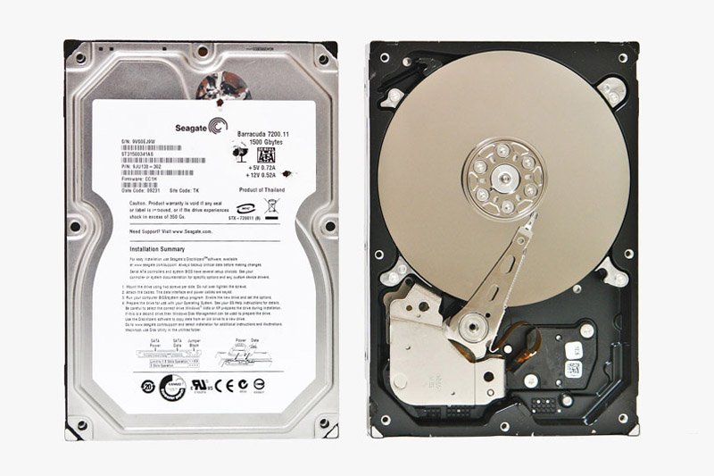 Seagate HDD ST31500341AS (Barracuda 7200.11) 1.5TB(1500GB) 【2008年12月】