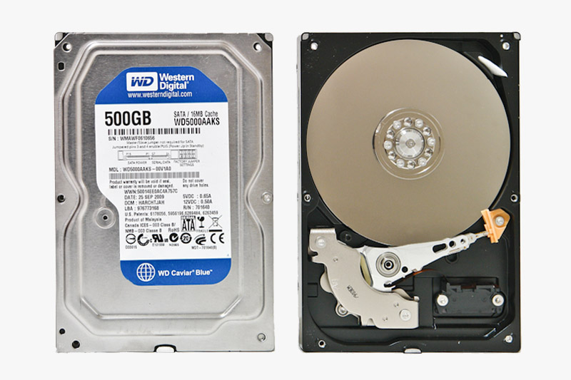 Western Digital　 WD5000AAKS(blue)　500GB　ハードディスク