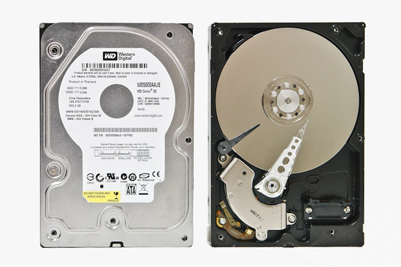 Western Digital　WD Caviar SE　WD5000AAJS　500GB　ハードディスク