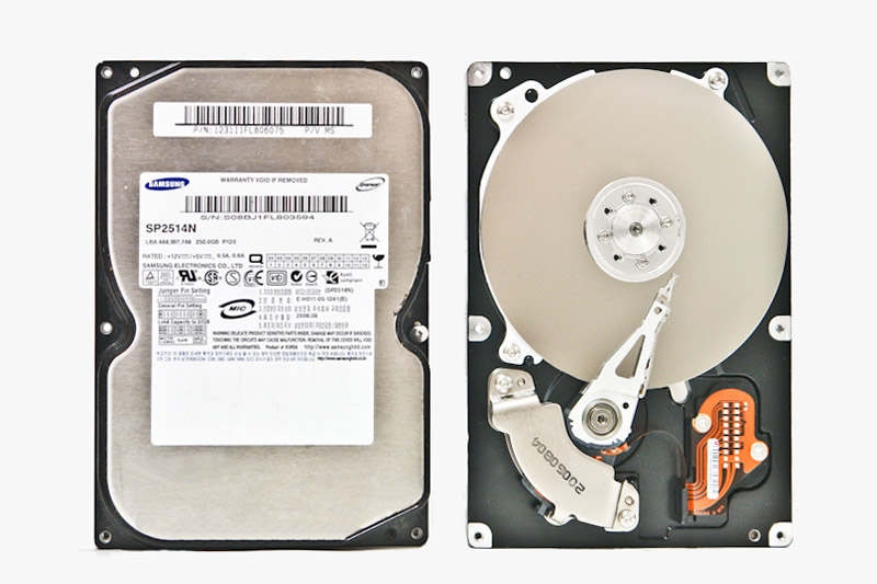 Samsung　 SP2514N　250GB　ハードディスク