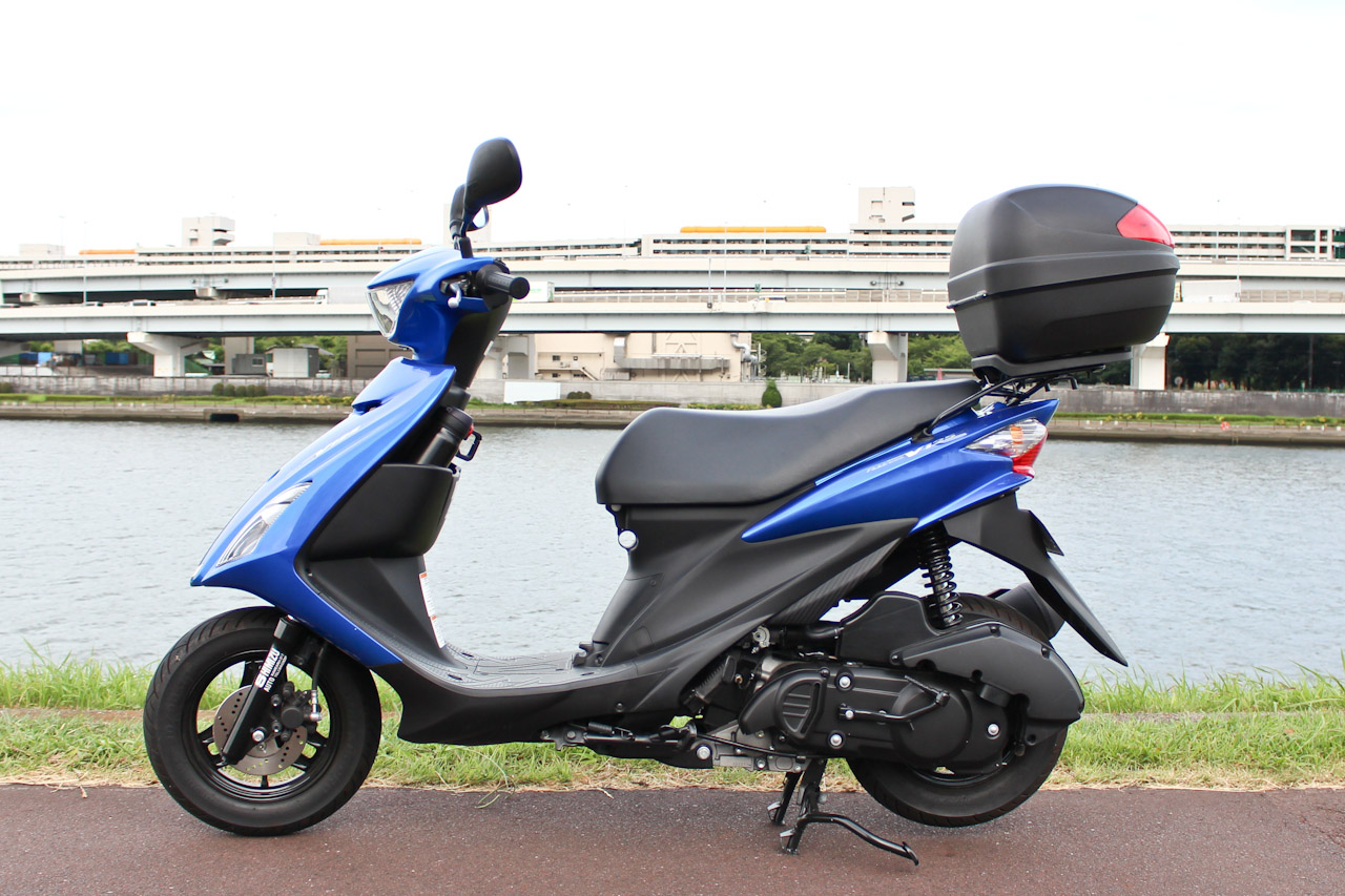 suzuki addressv125S SL3/2016年モデル。フレーム・ボディー・テールカバー