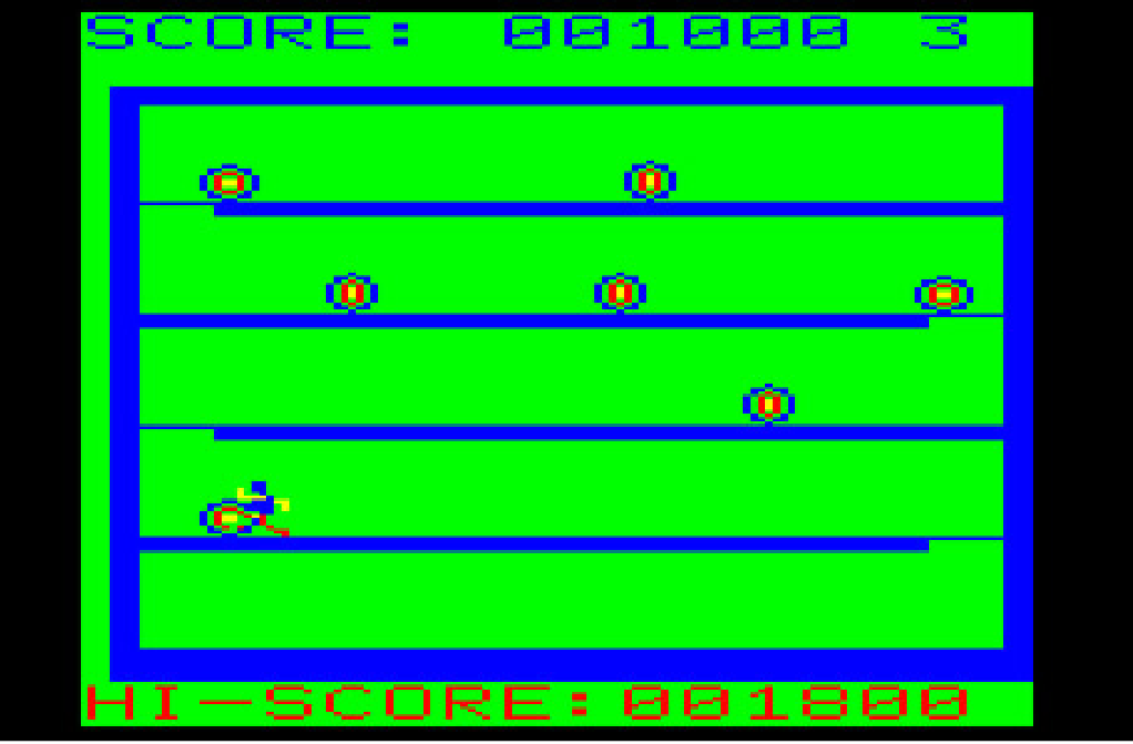 初代PC-6001をエミュレートさせて、コンピューターランド北海道（デービーソフト）のbuilding hopper（ビルディングホッパー）を動かそうという作戦