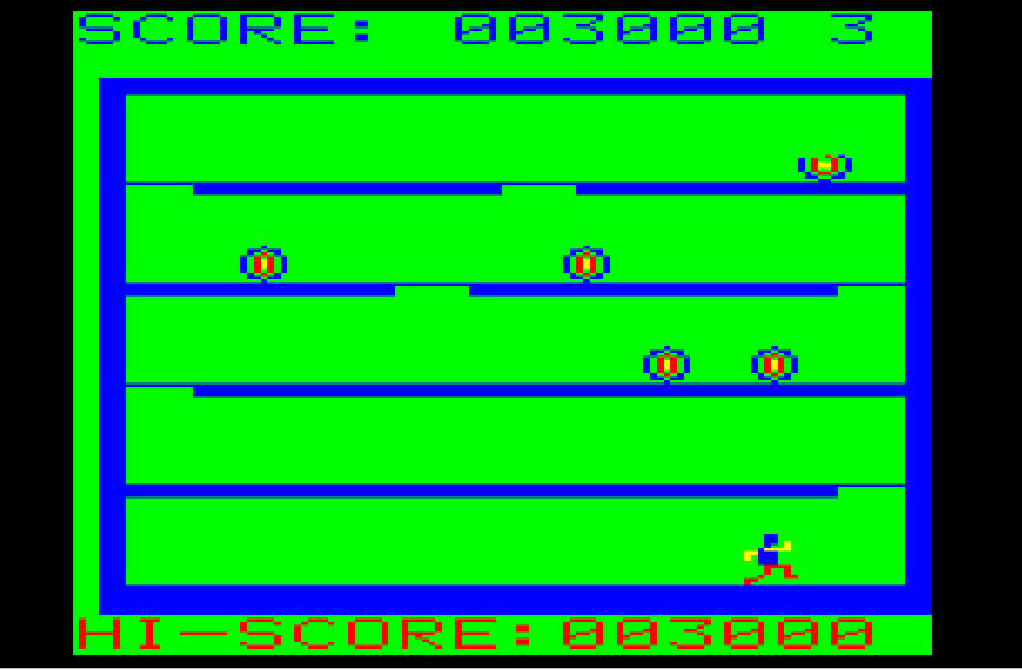 初代PC-6001をエミュレートさせて、コンピューターランド北海道（デービーソフト）のbuilding hopper（ビルディングホッパー）を動かそうという作戦