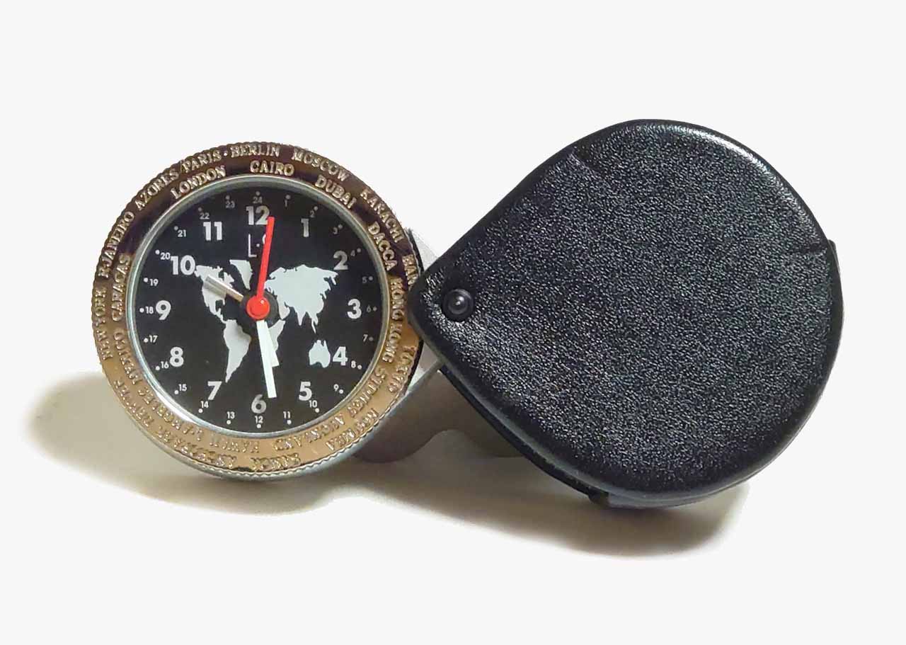 時計・レイジースーザンのトラベルウォッチ