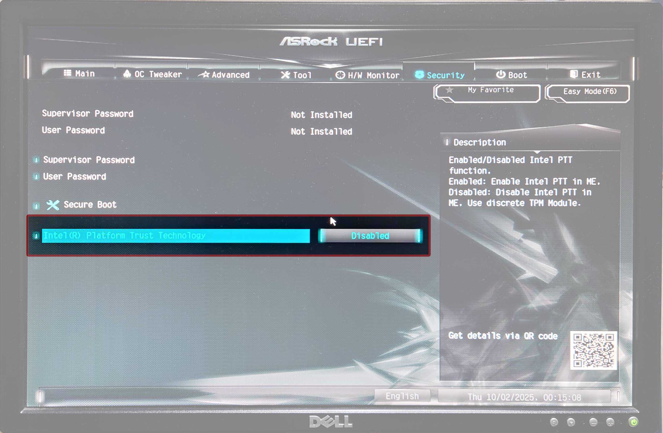 オークションで買ったasrock B360MはマウスコンピュータのOEMマザボだったので、BIOSは特殊だし、TPM2.0モジュールが検出されなくてwindows11がインストールできなくて大変だった。