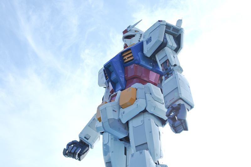 お台場：機動戦士ガンダム(RX-78-2):bust_up